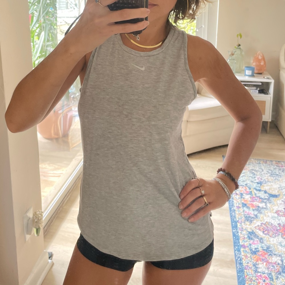 Nike gray dry fit tank - new with tags
